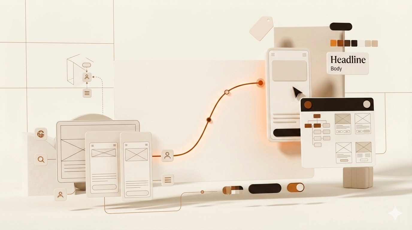 UI UX Design Interface
